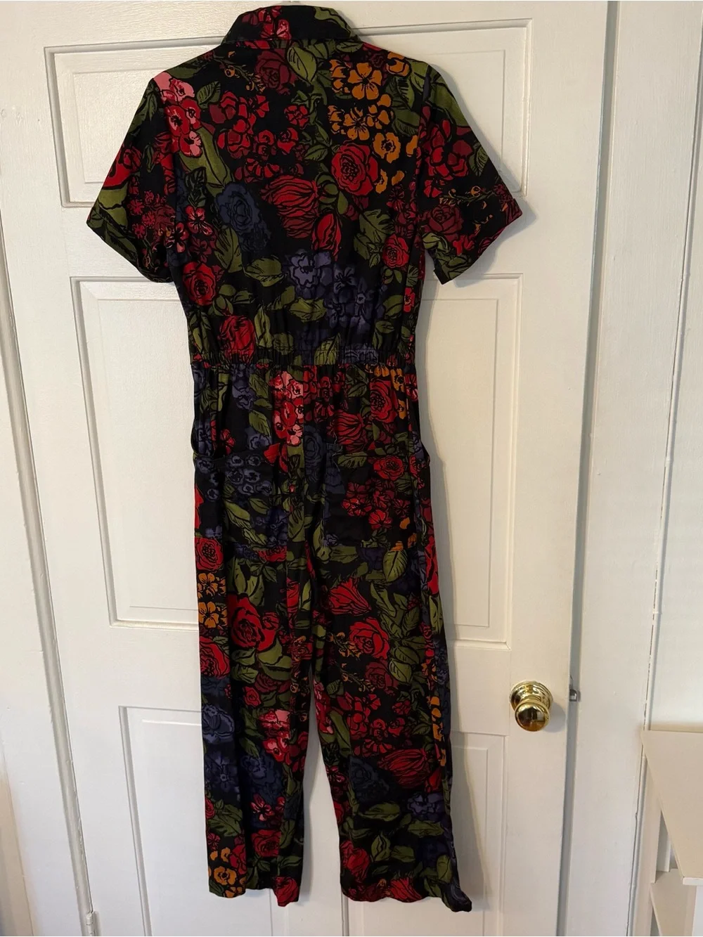 Lucy and Yak Ragan Jumpsuit floral